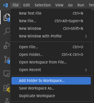 VSCode workspaces